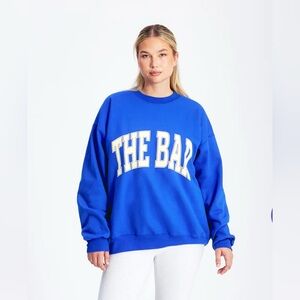 The Bar Cobalt Varsity Sweatshirt